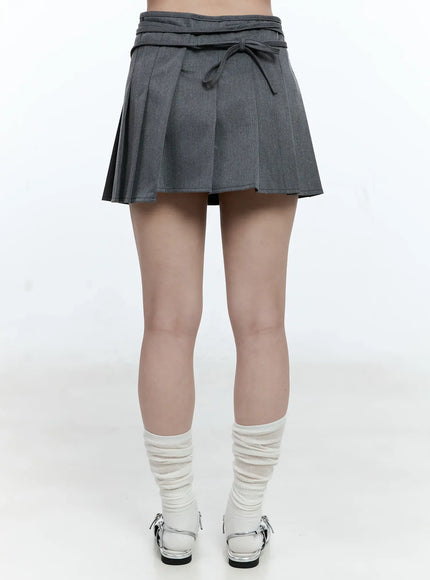 pleated-wrap-mini-skirt-cg511