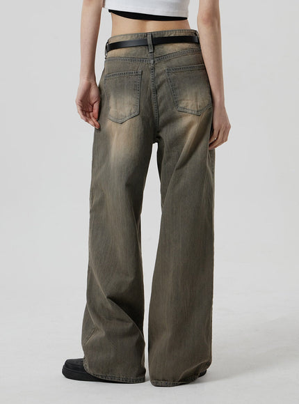 Jean baggy délavé vintage CF307