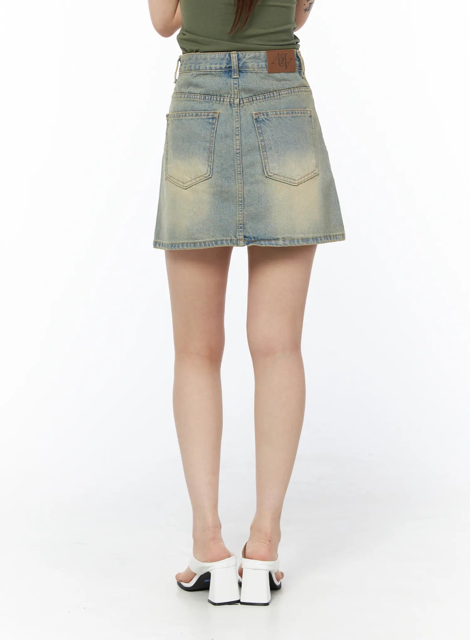 vintage-washed-denim-skirt-cy527