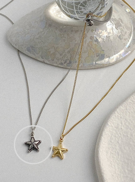 nova-star-chain-necklace-ia517 / Silver