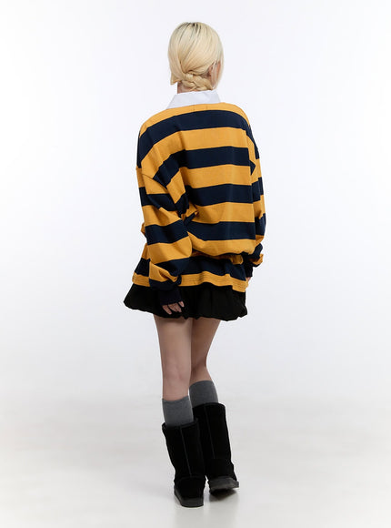 oversized-button-collared-stripe-shirt-co422