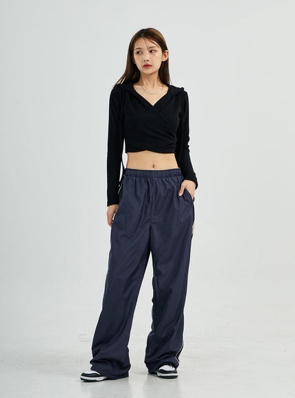 Wrap Crop Hoodie CS27