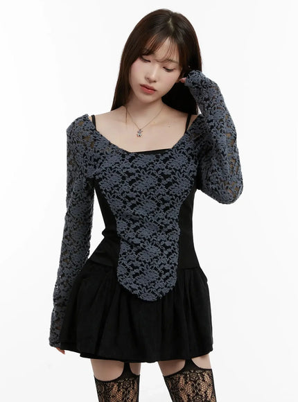 fleece-lace-long-sleeve-top-ij521