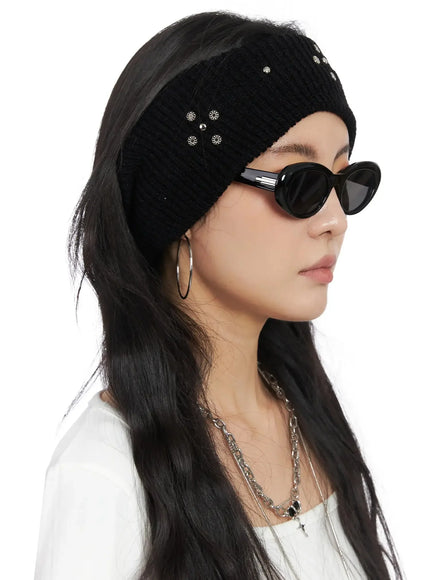 Crisscross Rhinestones Headband IN528