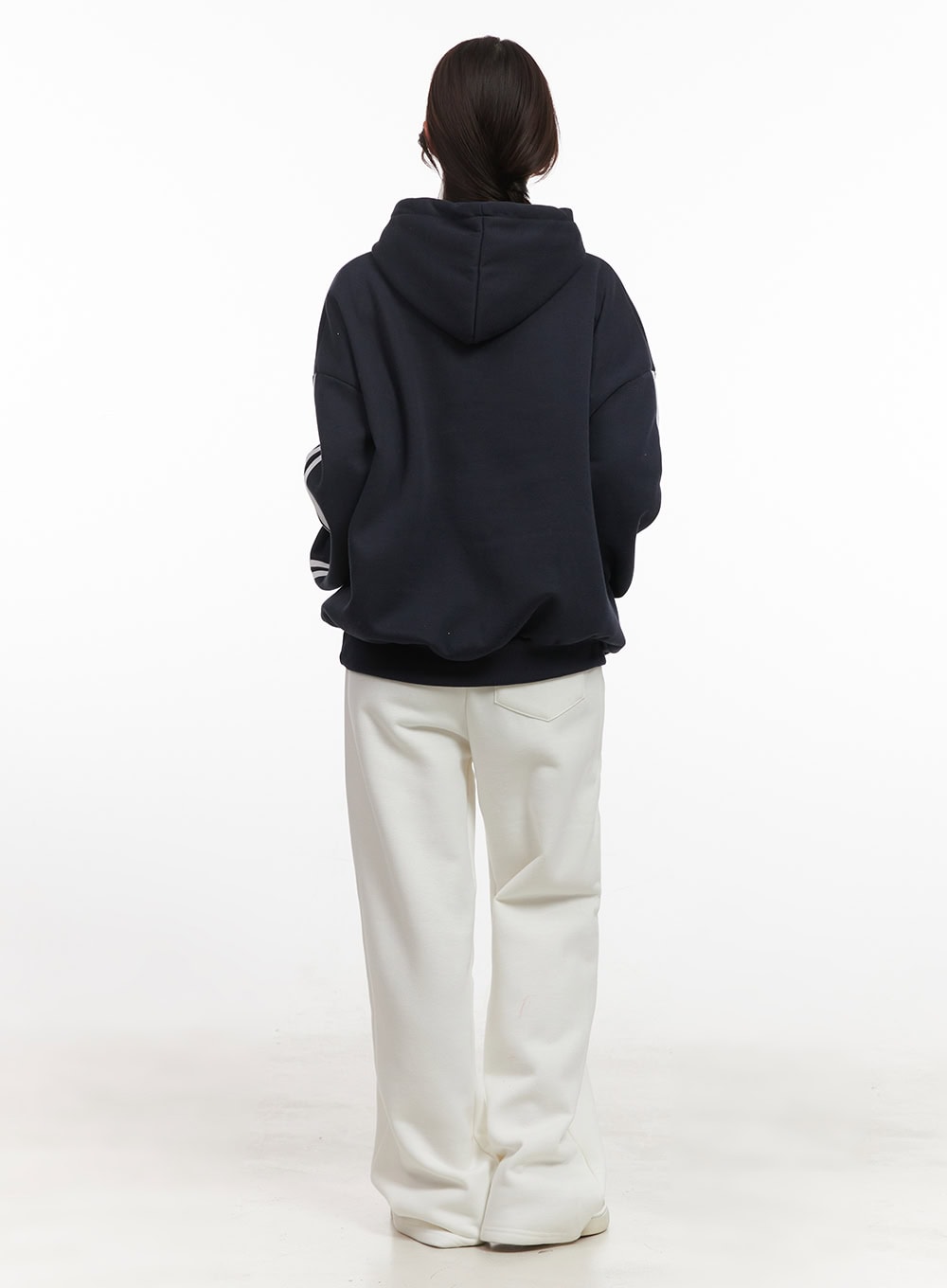 Fleece-Lined Wide-Fit Sweatpants CJ514