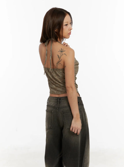 elegant-lace-halter-sleeveless-blouse-cd517