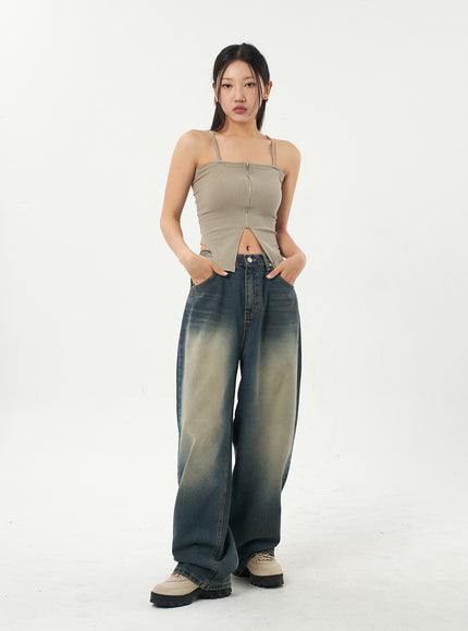 Mid-Rise Baggy Jeans CA325