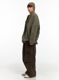 mens-cotton-buttoned-cargo-jacket-is419