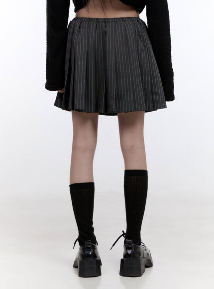 pleated-stripe-string-mini-skirt-co418