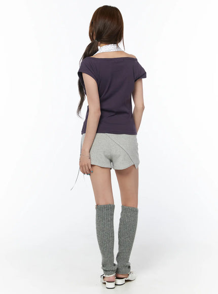 modern-striped-wrap-shorts-cy529