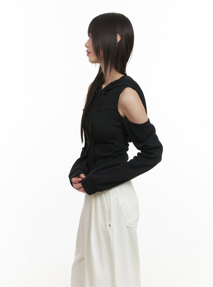 shoulder-cut-out-cropped-hoodie-cd430