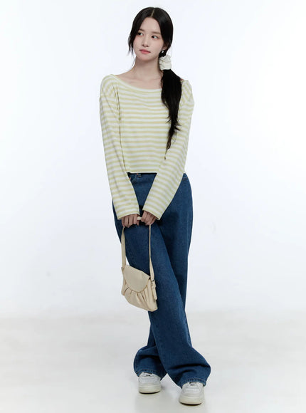 striped-loose-fit-long-sleeve-top-cg514