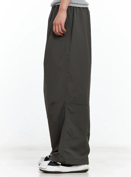 Men's Seam Detail Balloon-Fit Drawstring Pants IL511