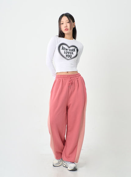 T-shirt court à manches longues Wave New York IS06