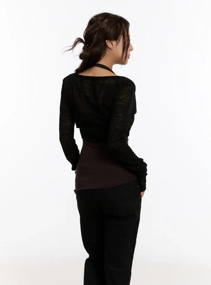 layered-lace-tie-cardigan-cn527