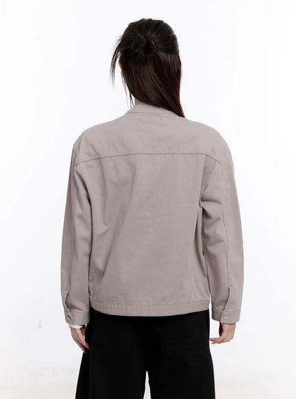 Cotton Zip-Up Jacket CS530