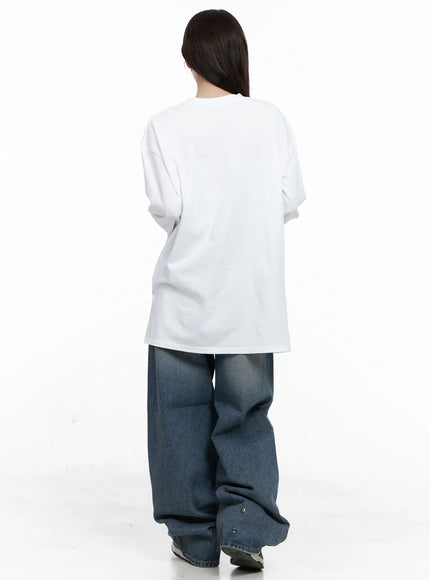 Laney Washed Wide-Leg Jeans CO520