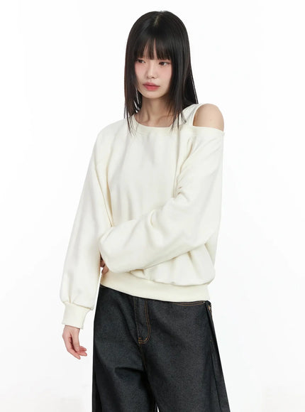 Casual Asymmetric Sweatshirt IM523