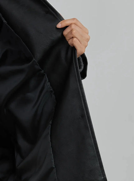 matte-faux-leather-half-jacket-id504