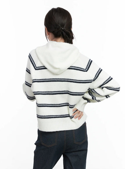 striped-knit-hoodie-sweater-cn518