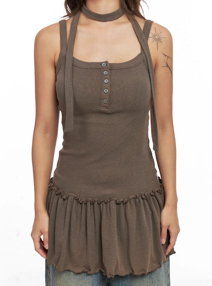 ruffled-tank-top-and-scarf-set-co513