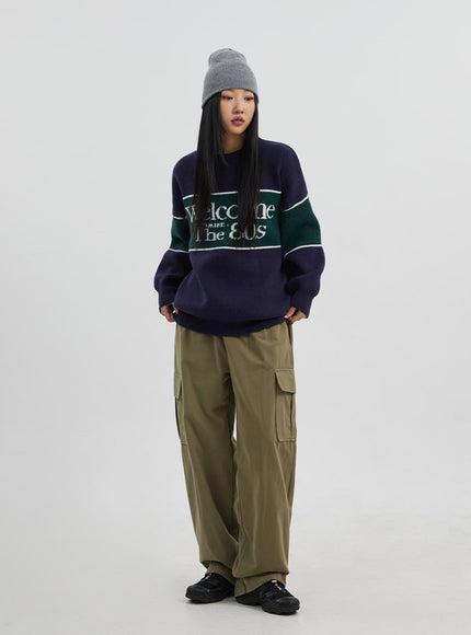 Pantalon de survêtement Cargo Baggy CJ319