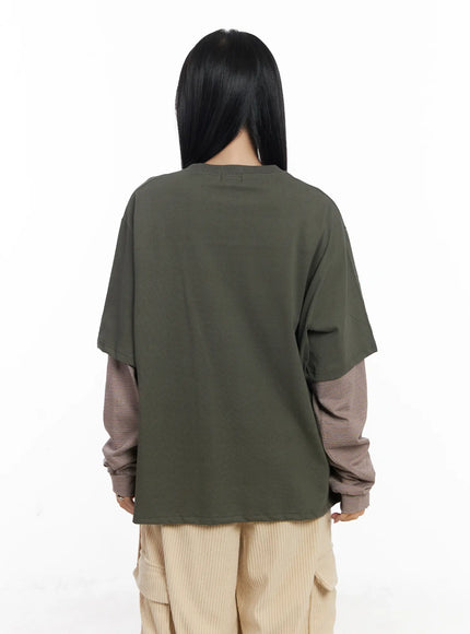 oversized-star-print-layered-long-sleeve-tee-cj514