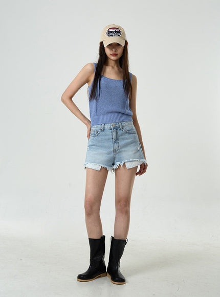 Basic Knitted Tank Top CU7