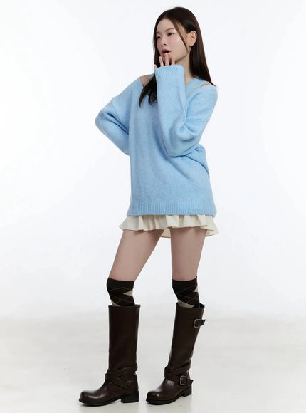 Layered Ruffle Skirt Pants ID526