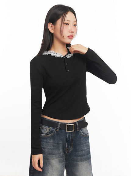 lace-trim-crop-hoodie-ia524
