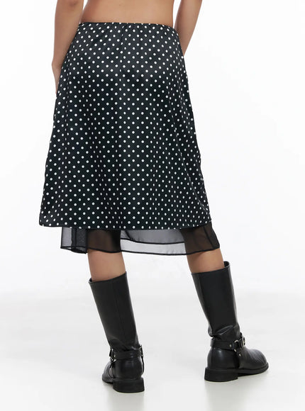 layered-polka-dot-satin-midi-skirt-cm520