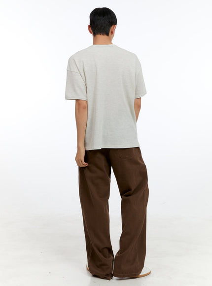 mens-solid-cotton-wide-leg-pants-brown-ig416