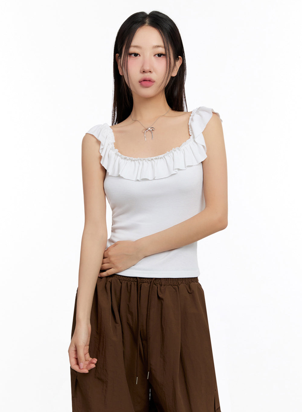 slim-fit-frill-tank-top-iu509