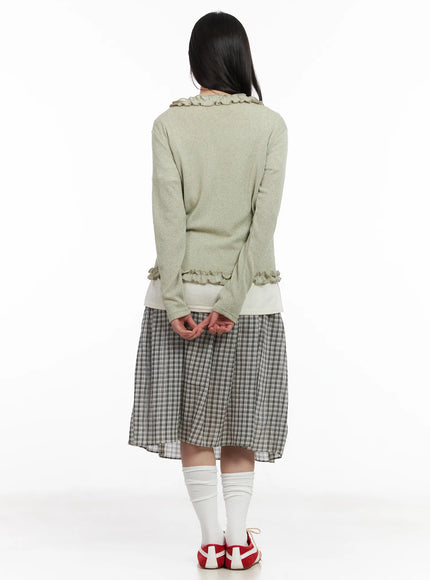 vintage-plaid-midi-skirt-cm513