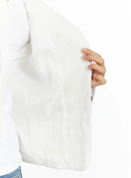 Elegant Scarf and Blazer Set CJ519