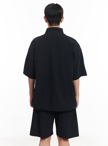 mens-oversize-half-zip-windbreaker-top-ia525