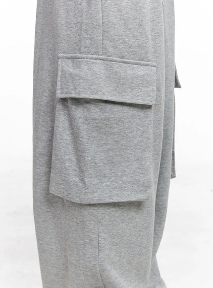 Relaxed Fit Cargo Sweatpants CO513