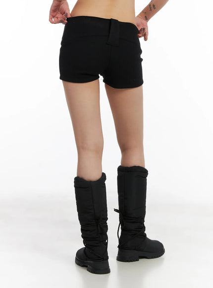 Wool Button Shorts CD509