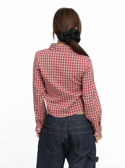 checkered-crop-long-sleeve-cs522