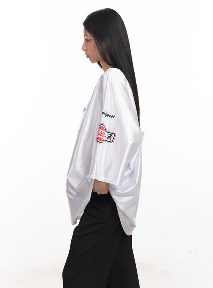 glossy-oversize-jersey-top-ca516