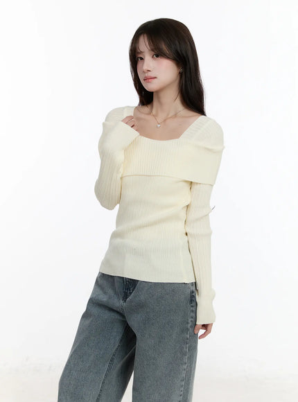 slim-fit-ribbed-long-sleeve-knit-top-cm510