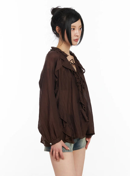 sheer-ruffle-blouse-cm517