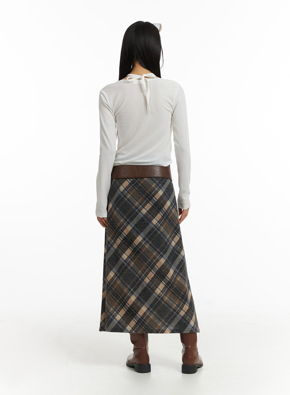 halter-neck-long-sleeve-top-cf401