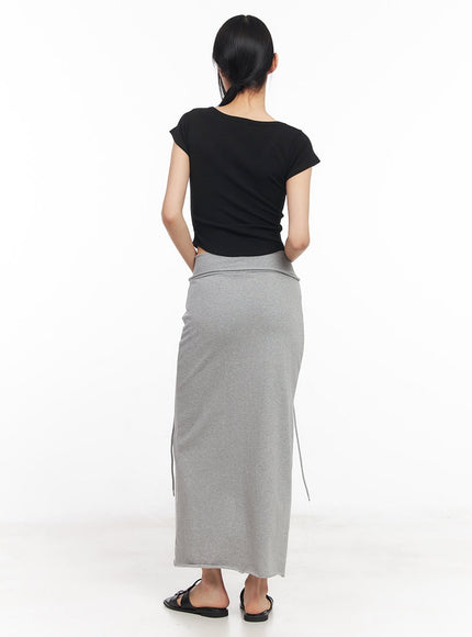 drawstring-script-maxi-sweatskirt-cy528