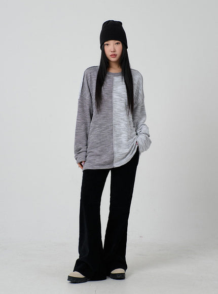 Corduroy Bootcut Pants CJ304