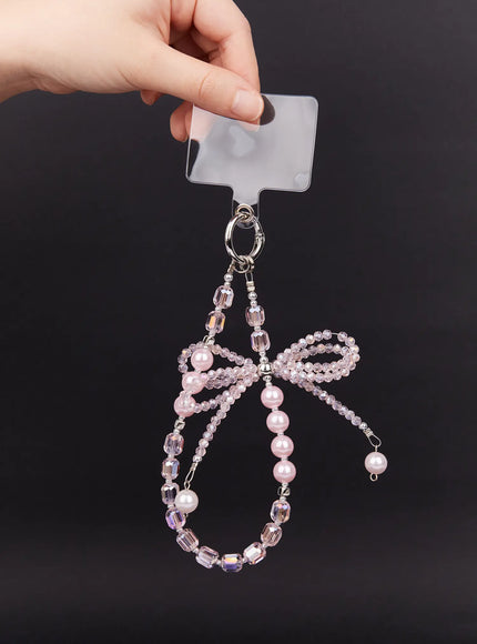 iridescent-ribbon-beaded-keyring-im527