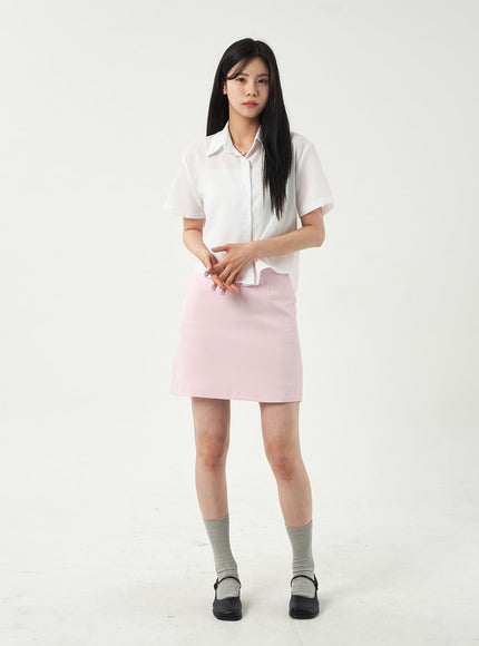 Color Mini Skirt OY301