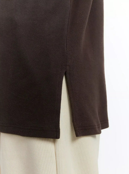 Cozy Fleece Cotton T-Shirt ID526