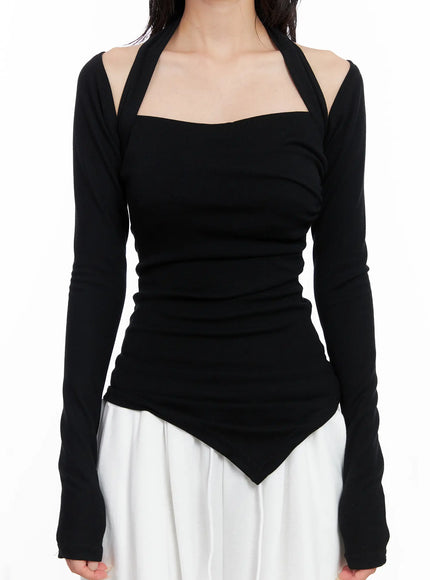 chic-halter-and-bolero-set-cs526-1