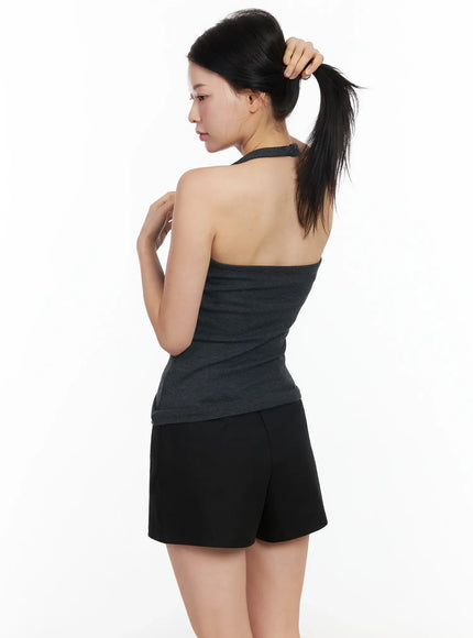 Layered Halter Neck Set IM524